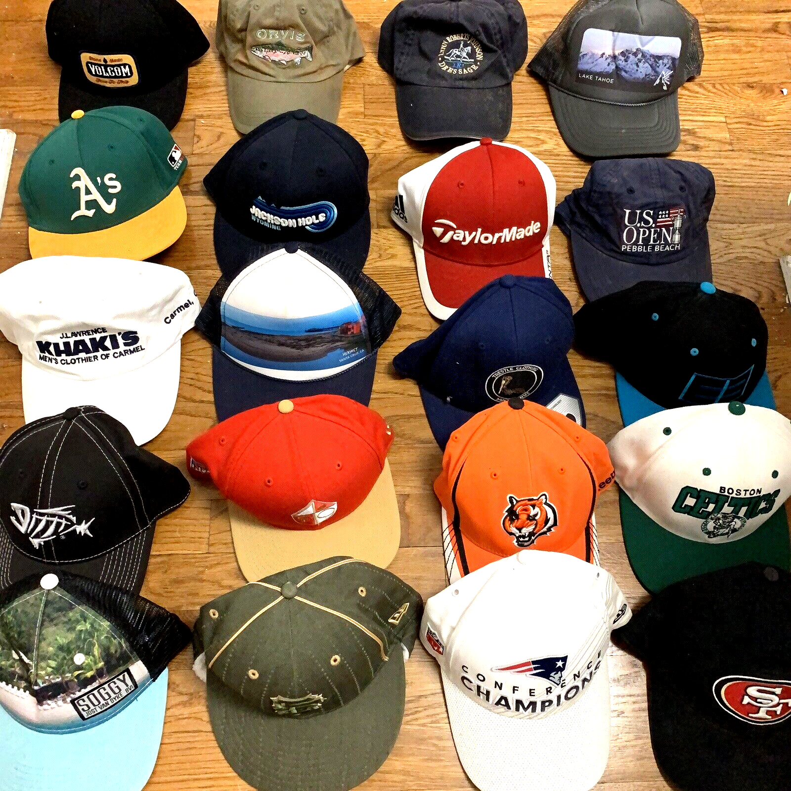 S Lot 20 Baseball Sports Resale Wholesale Golf Football Work Dad Caps W