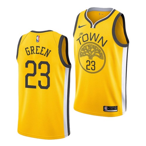 [9Z2B7B1CP-Green] Молодежь Nike NBA GS Warriors 23 Draymond Green Swingman Earned E