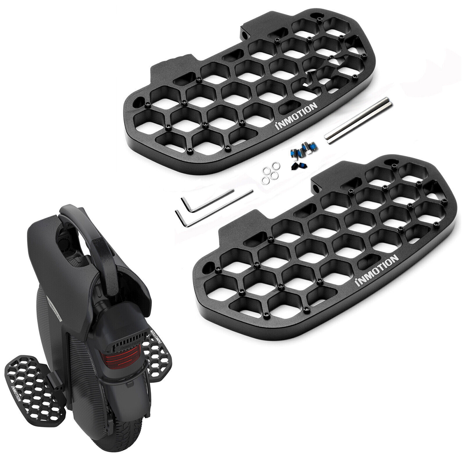 INMOTION V11 Electric Unicycle Rivet Pedal Kit Off-Road Footrest Hollow Upgrade