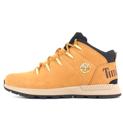 Pre-owned Timberland A24us Men's Boots Tb0a1xvq231 Sprint Trekker Mid In Yellow