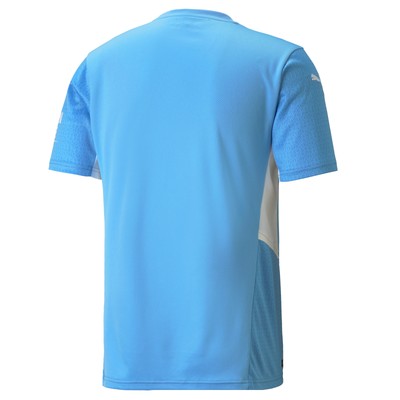 PUMA MANCHESTER CITY FOOTBALL HOME SHIRT TOP T-SHIRT SHORT SLEEVE 2021-22 PUMA MENS