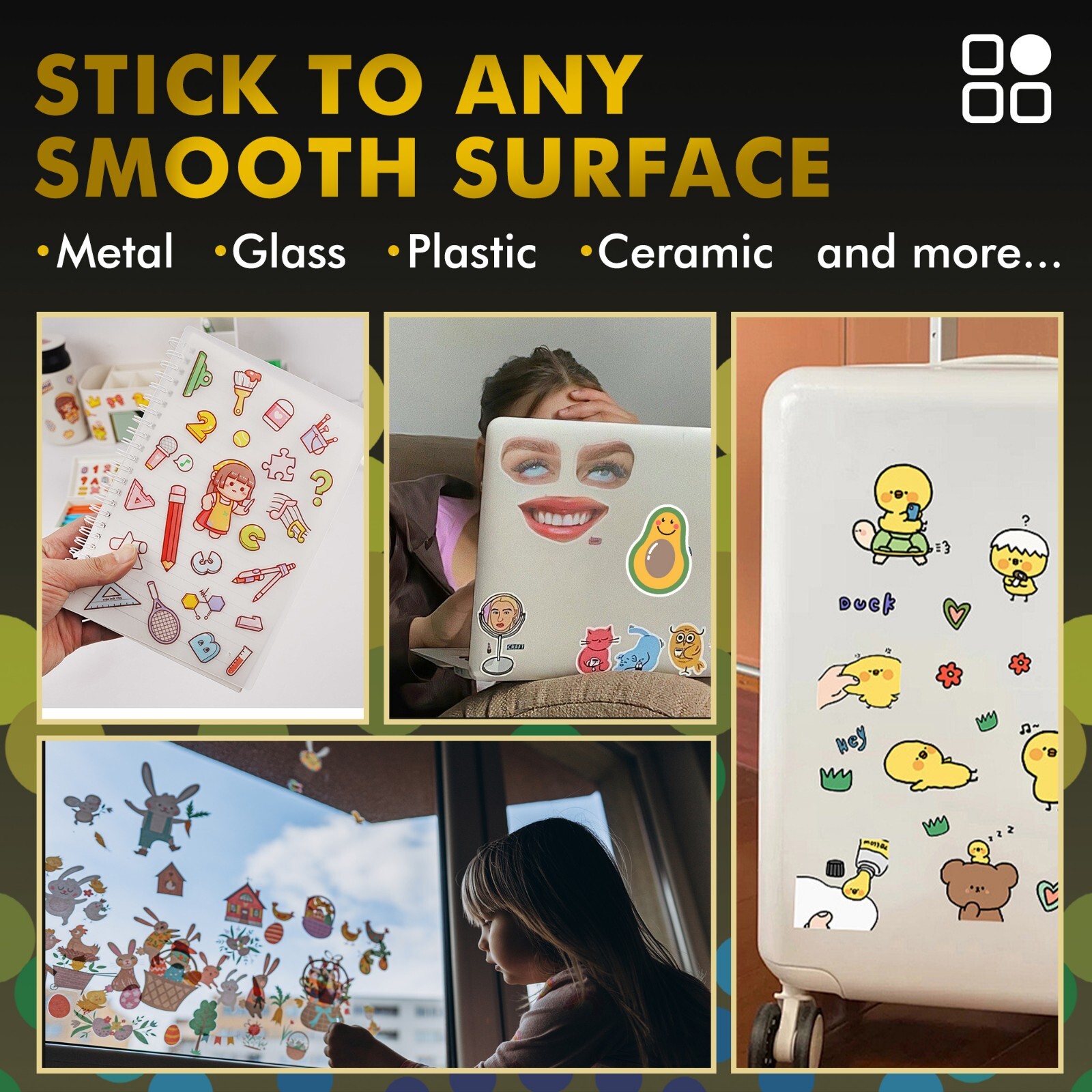 Lot A-SUB Printable Fabric Sticker Paper for Inkjet Waterproof Tearproof Durable