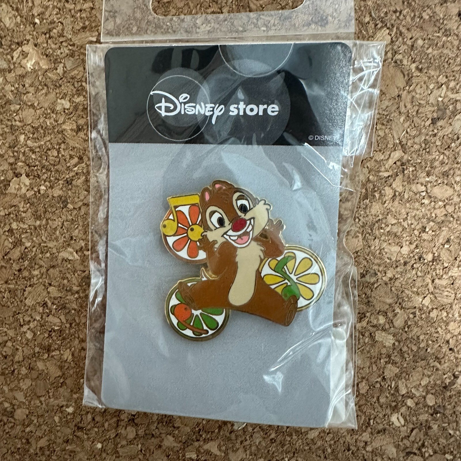 PP31414 Japan Disney Store Dale Chip & Dale Citrus Fruits