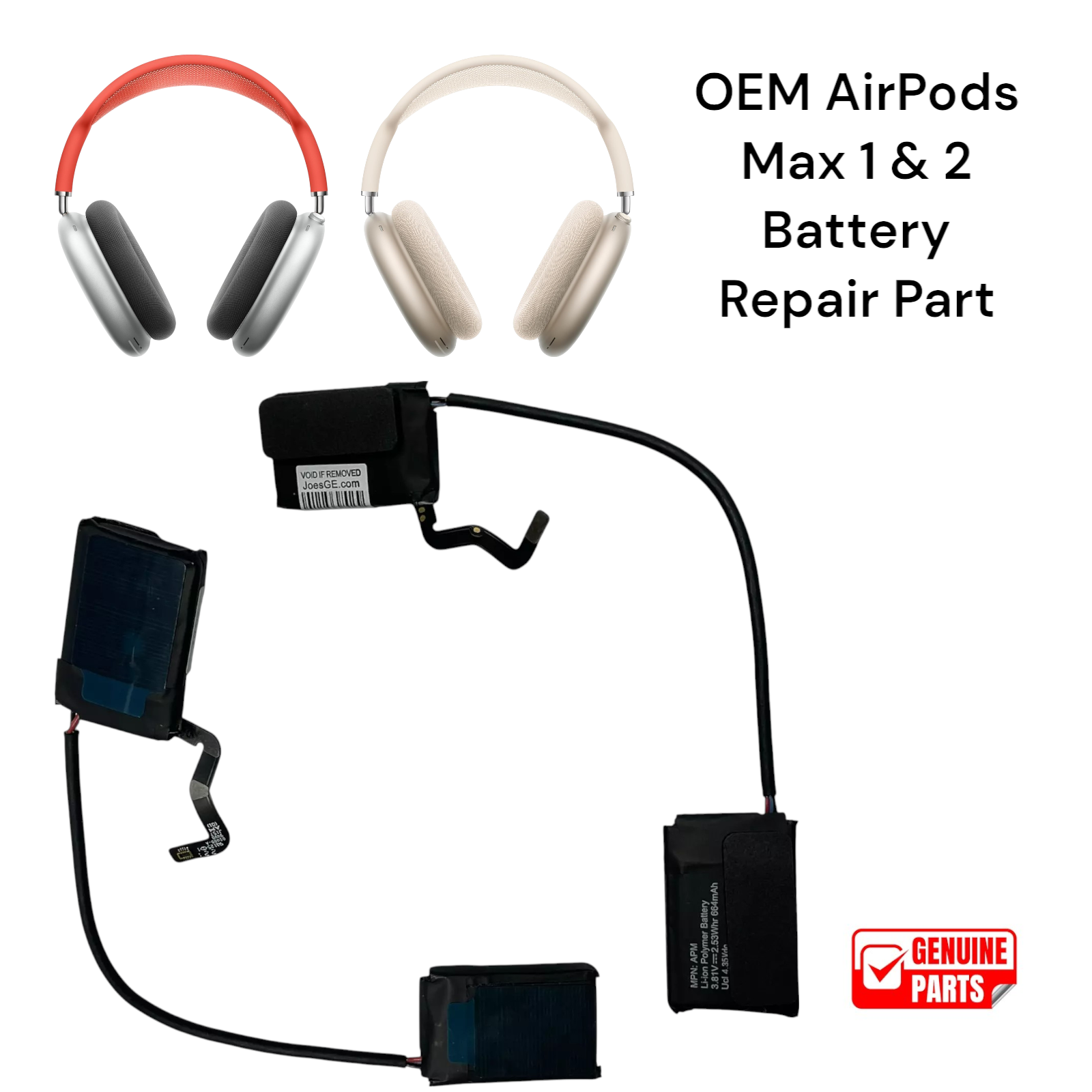 AirPodsMax 美中古　バッテリー新品 Apple airpods max シルバー Apple - Brandclub - Apple