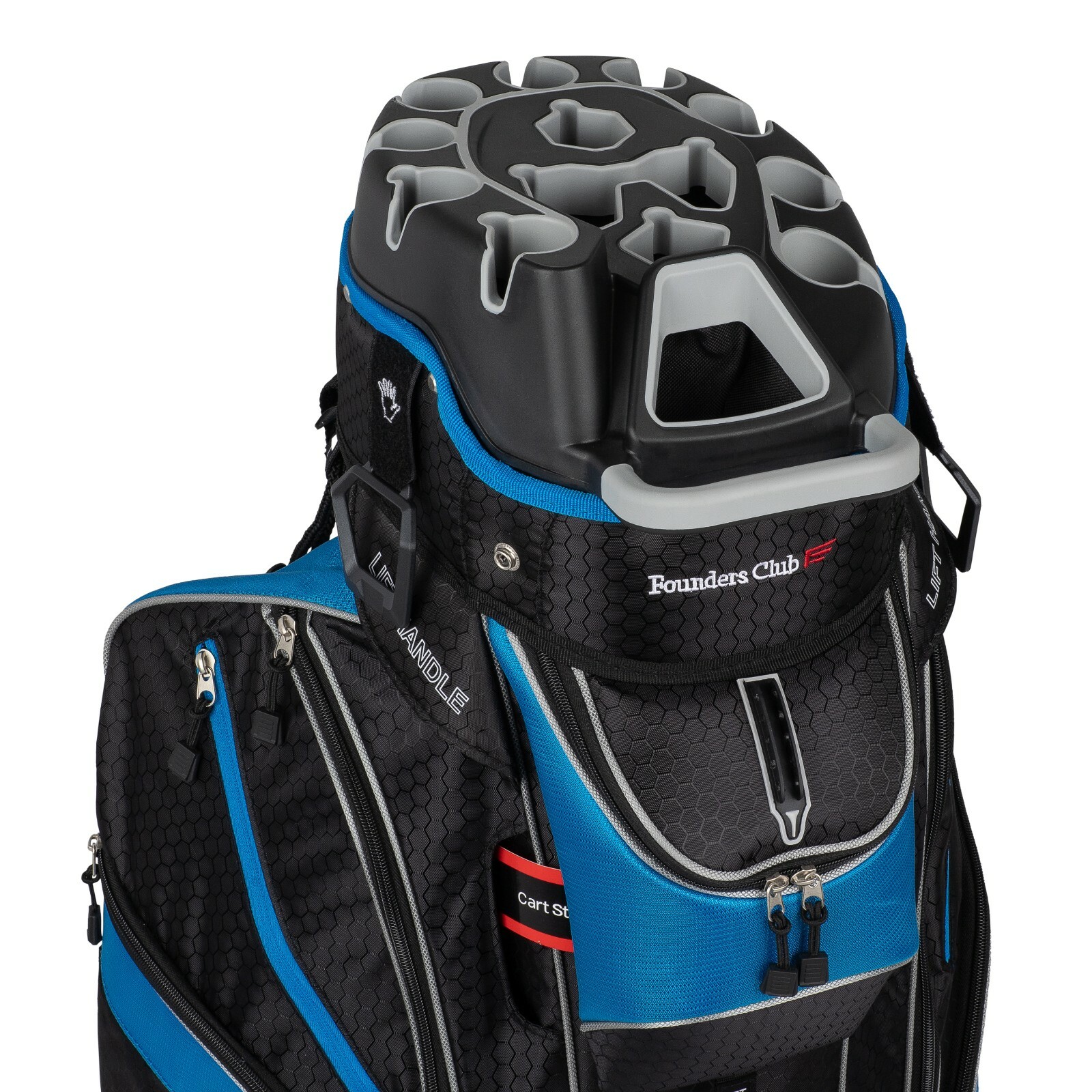 Founders Club 3G 14 Way Organizer Top Golf Cart Bag with Full Length