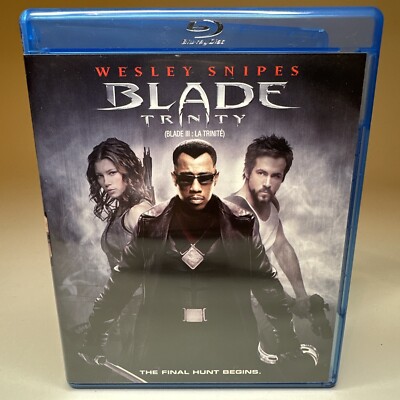 Blade: Trinity (Blu-ray Disc, 2009) Wesley Snipes, Jessica Biel, Ryan Reynolds