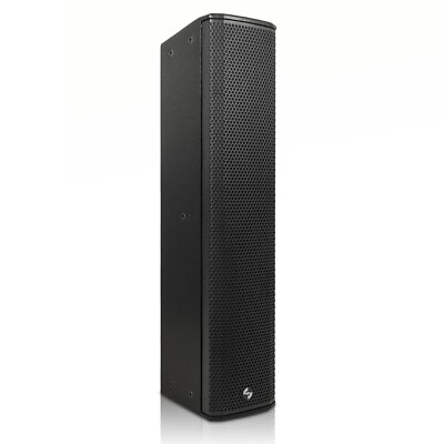 Sound Town Passive Wall-Mount Column Line Array Speaker 4x5'', Black (CARPO-P6B)
