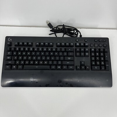 Logitech G213 Prodigy Gaming Keyboard Lightsync RGB Spill-Resistant - Black