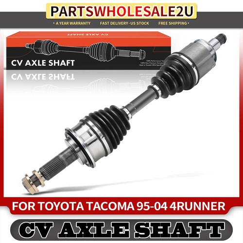 Pair Of Front CV Axle Shafts For 1995-2004 Toyota Tacoma & 1996-2002 4Runner 4WD