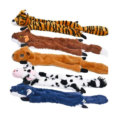 Dog Squeaky Toys 5 Pack, Pet Toys Crinkle Dog Toy No