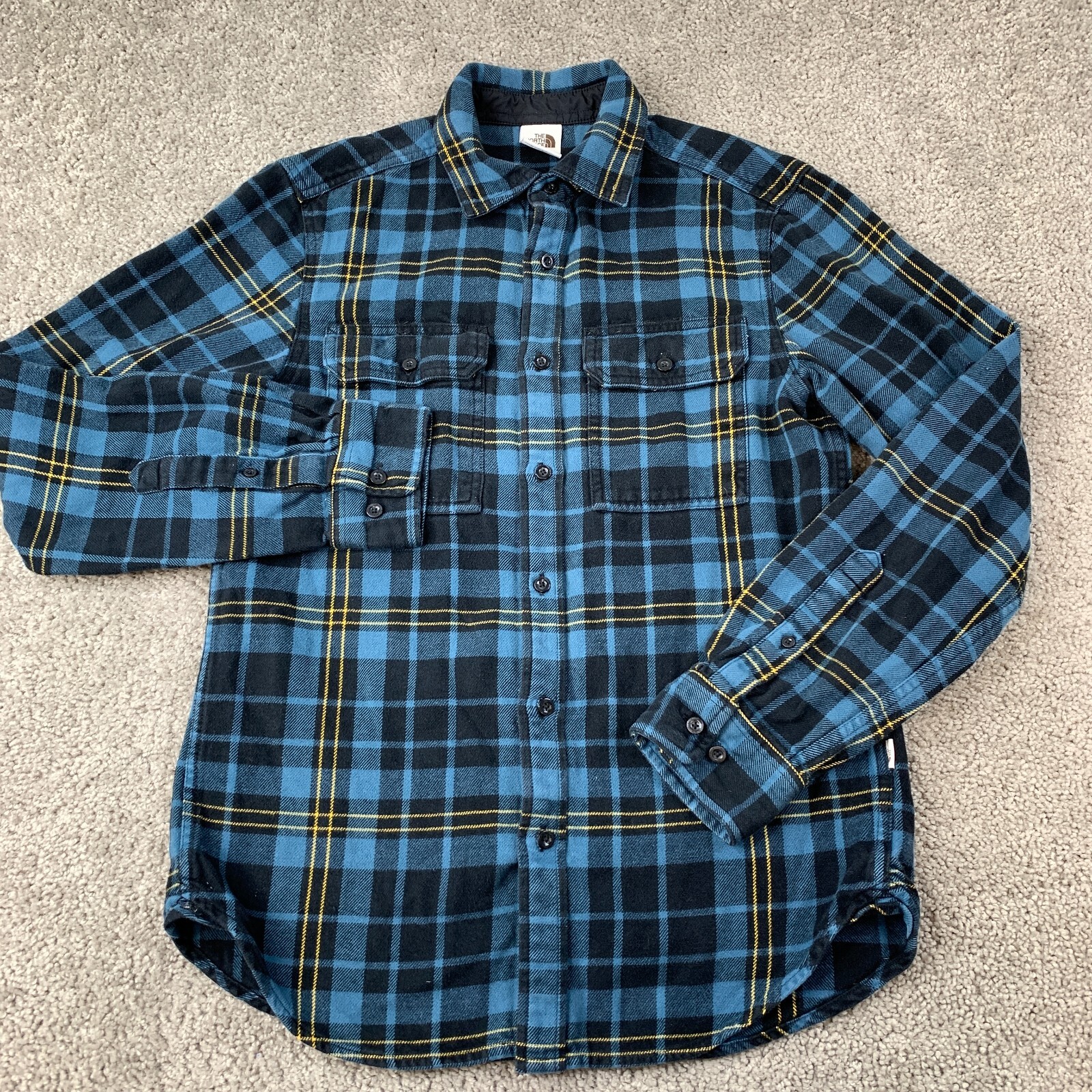★22SS★【THE NORTH FACE】★MULTI PLAID L/S シャツ★ The North Face Button-Up Flannel Shirt Men's Small Long