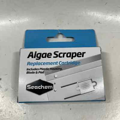 Seachem Algae Scraper Replacement Kit Fish Tank Aquarium Cleaning Maintenance
