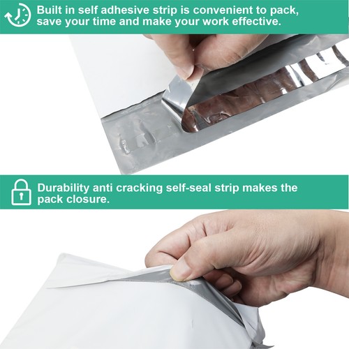 1000 Bags 12x15.5" 2.5 Mil Poly Mailers Plastic Envelopes Shipping Bags