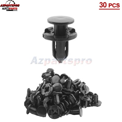 30x Fender Bumper Clip For Retainer Challenger Lancer Mirage Pajero RVR 1998-ON