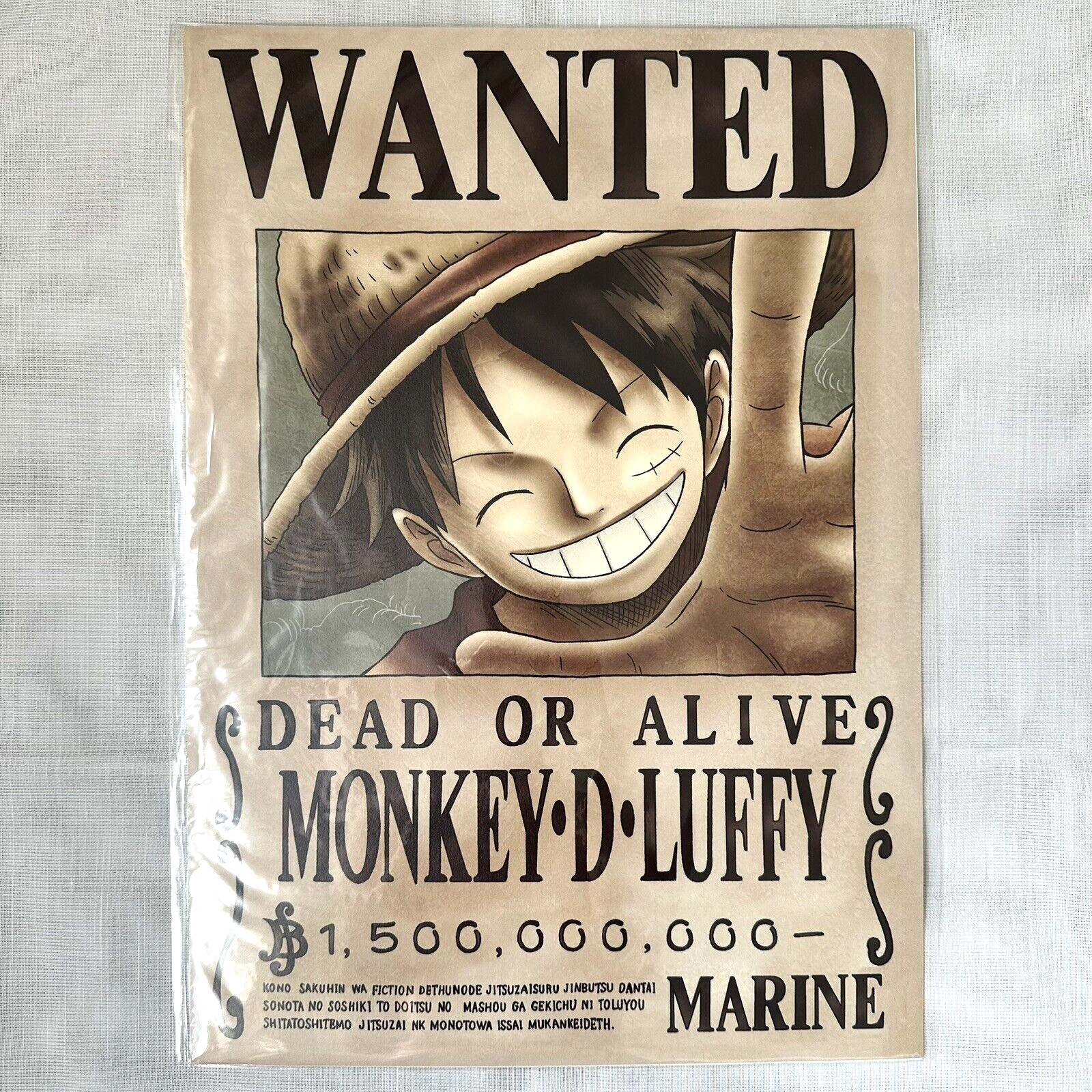 onepiece　ワンピース　ポスター　３枚 ワンピース ONEPIECE 原画ポスター B2 3枚セット - メルカリ