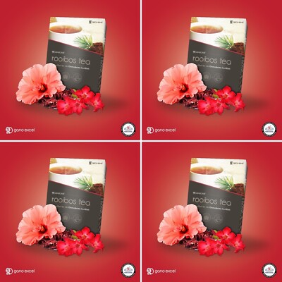 4 Cajas de Rooibos Tea Ganoderma Lucidum Original De Gano Excel USA Envío Gratis