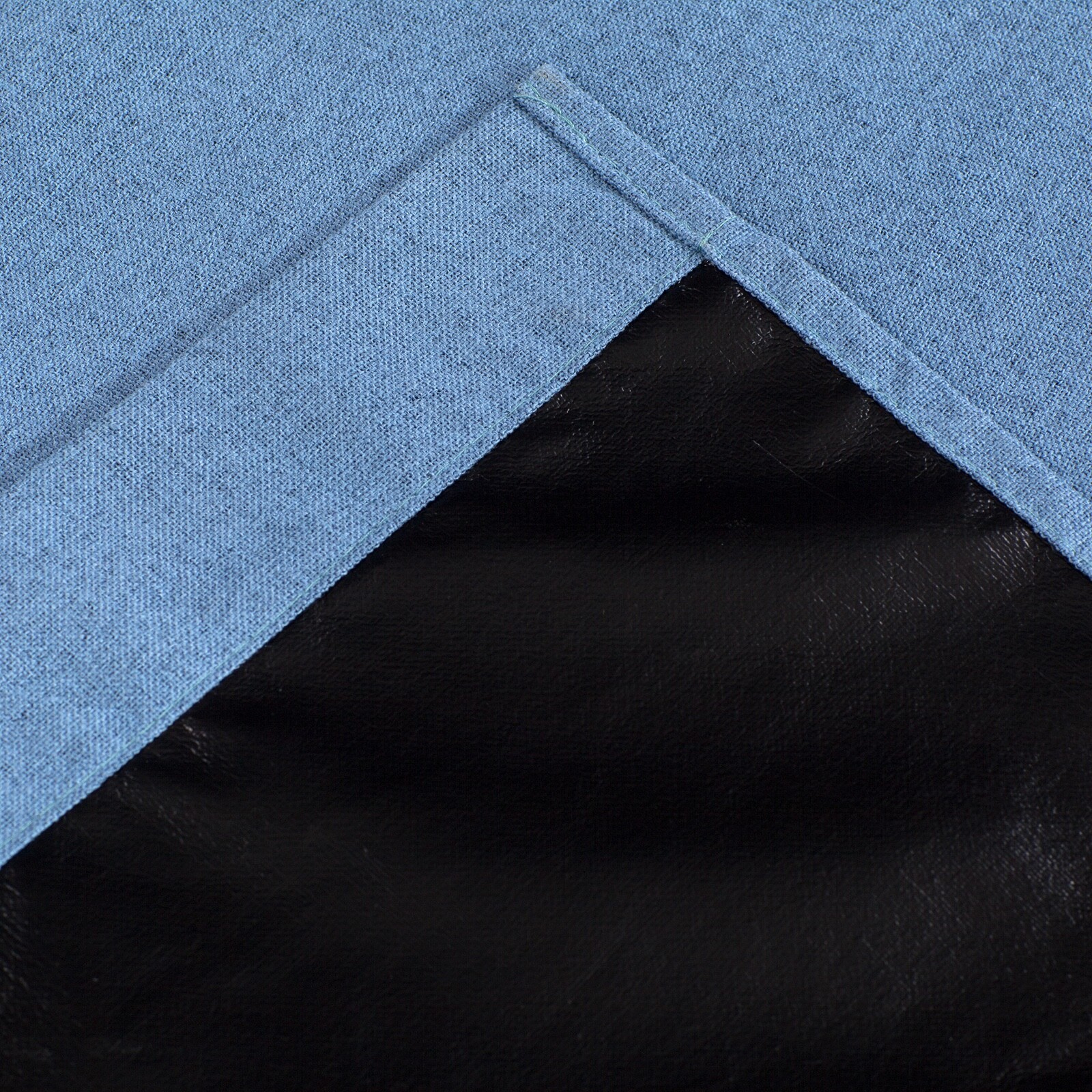 Set of Two (2) 100% Blackout Curtains Extra Wide 110 Inches - All Lengths - Blue