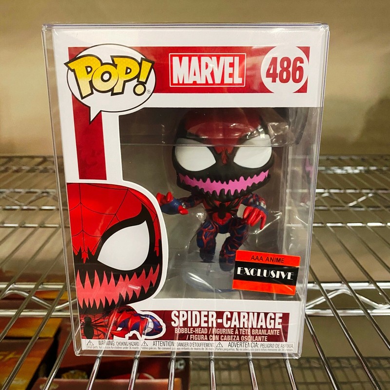 spider carnage funko pop