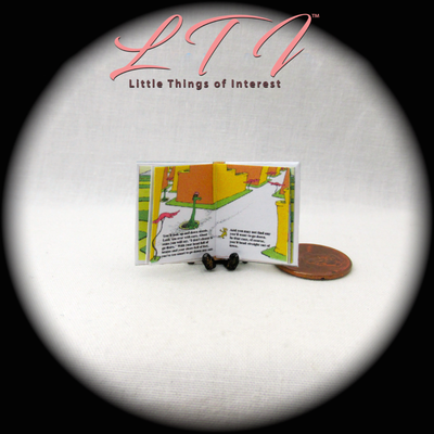 OH THE PLACES YOU'LL GO 1:12 Scale Miniature Readable Illustrated Book Dr. Seuss