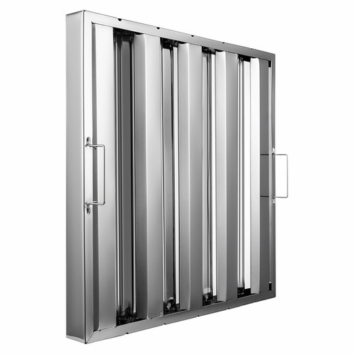 6 Pack - 20" X 20" Stainless Steel Hood Grease Commercial Exhaust Filter Baffle