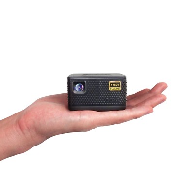 AAXA P7+ Native 1080p LED Smart Mini Projector, WiFi & BT, 2.5Hr Battery (NEW)