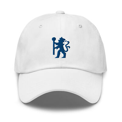 Chelsea Minimalist Design Embroidered Dad Hat Soccer Football Cap