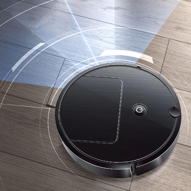 Small Smart Vacuum Cleaner Sweep and Wet Mopping Floors Sweeping