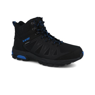 HI-TEC HI-TEC MENS RAVEN MID WP WALKING BOOTS BLACK SPORTS OUTDOORS BREATHABLE