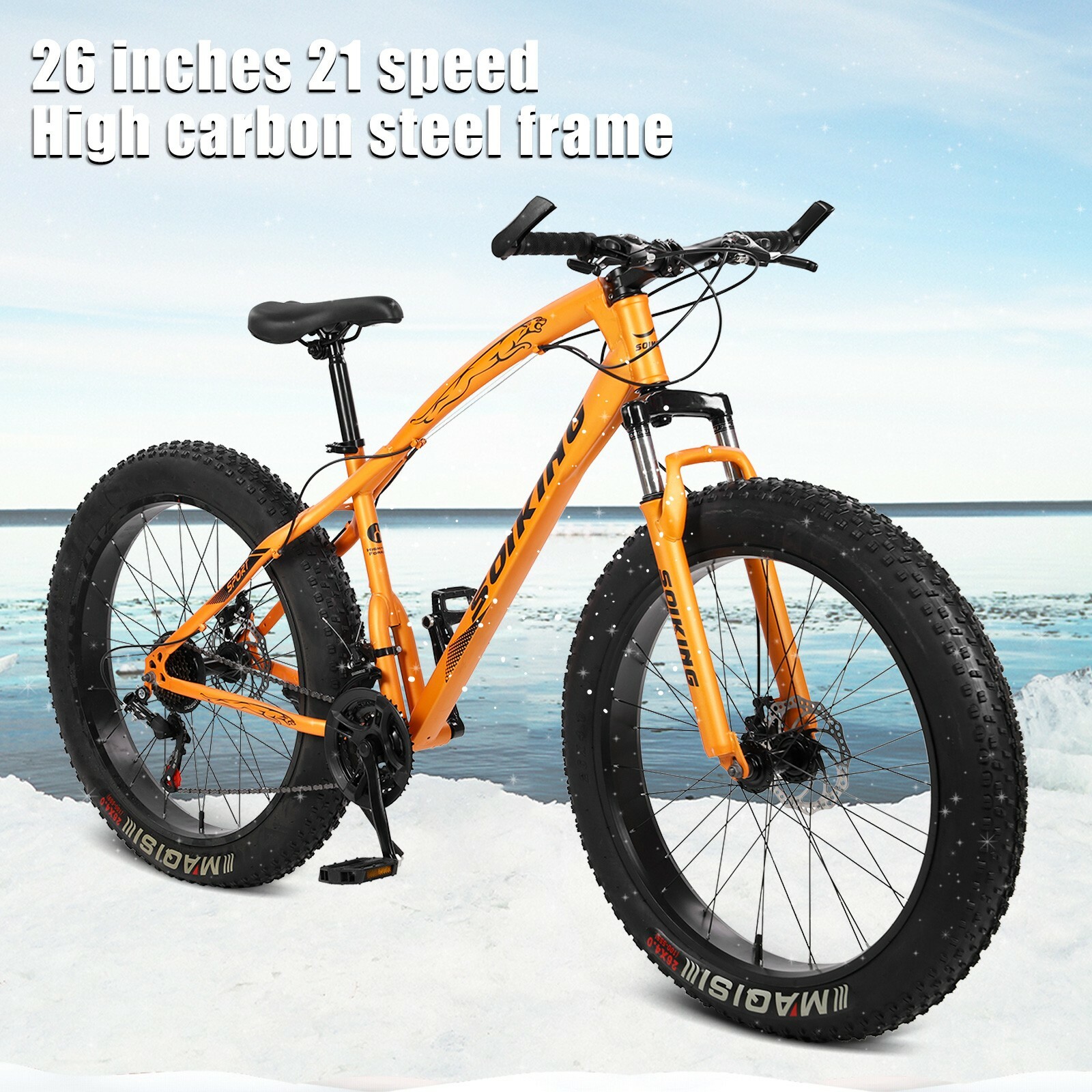 Full Suspension Mtb Snow Road Bicycle