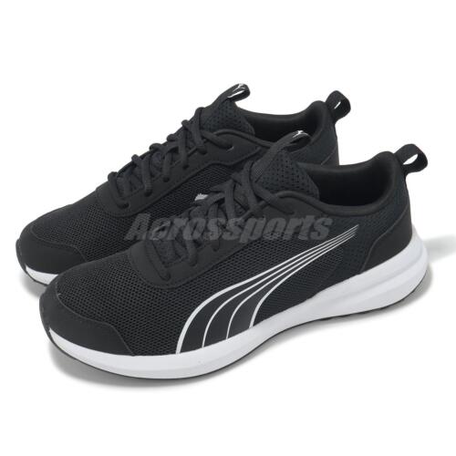 Puma Kruz Profoam Jr Черно-белые детские кроссовки для бега трусцой 379762-02