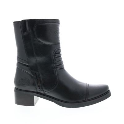 

Harley-Davidson Jerilyn Moto D84692 Женские Черные Кожаные Мотоциклетные Ботинки 10, Черный, Harley-Davidson Jerilyn Moto