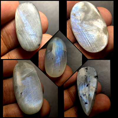 Shiny silver shop gemstone