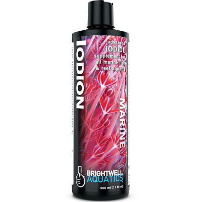 Brightwell Aquatics Iodion 500mL Advanced Liquid Iodide Reef Aquarium Supplement