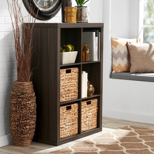 Vinyl Record Storage Bin 6 Crate Album Rack Stand Shelf Cube Furniture Cabinet
