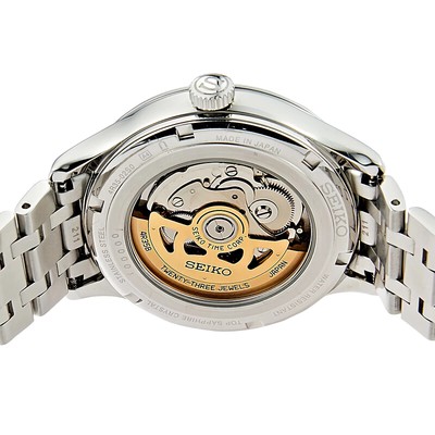 Pre-owned Seiko Presage Srpc81j1 Karesansui Zen Garden Automatic Japan Made Watch Warranty In Misty Rose