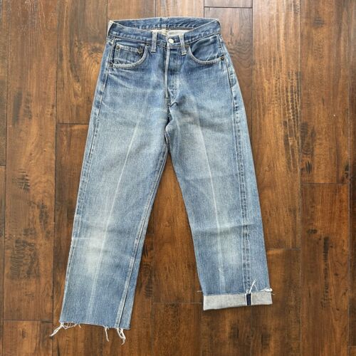 Levis 501 XX Big E True Vintage 60s Redline Denim Capri Levis 501 XX Big E True Vintage 60s Redline Denim Capri