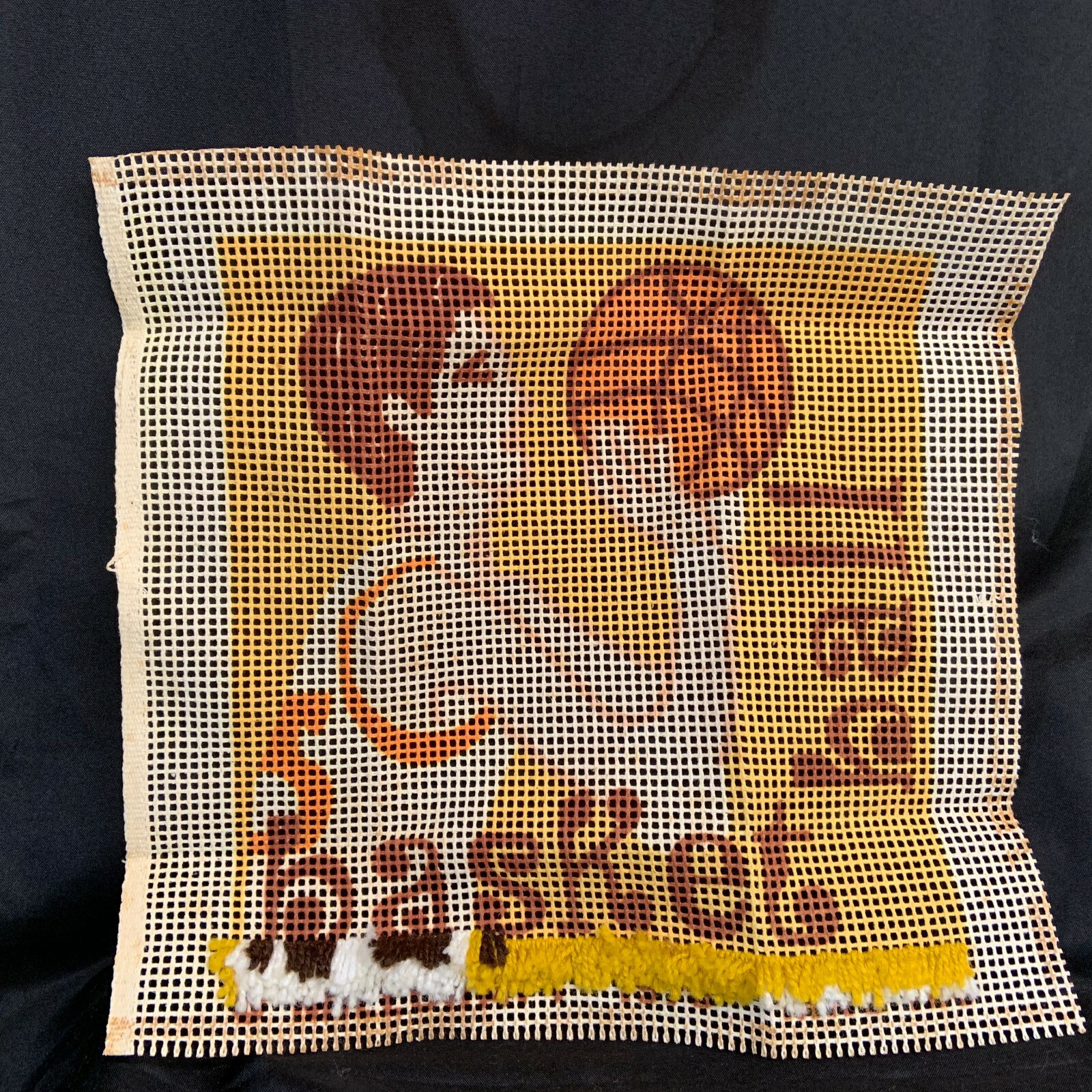 Basketball Sports Latch Hook Rug Making Kit