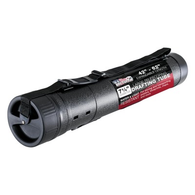 U.S. Art Supply Extra-Large Telescoping Drafting Tube - 7-1/4'' Outside/6-5/8''...