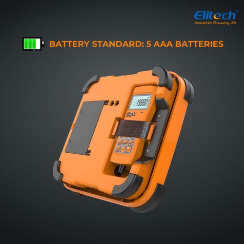 Elitech LMC-200 Refrigerant Scale Charging Digital Weight HVAC 220lbs Electronic