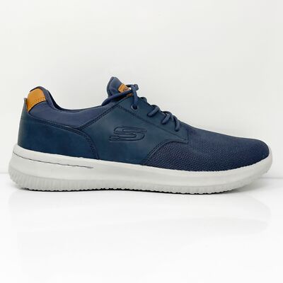 

Мужские кроссовки Skechers Delson 58876 Blue Casual Shoes Размер 10,5, Синий, Delson