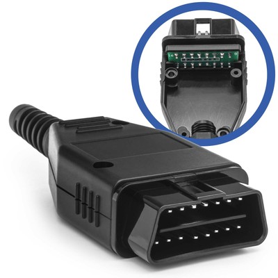 Universal Connecteur de diagnostic OBD2, ensemble de réparation de remplacement à 16 broches