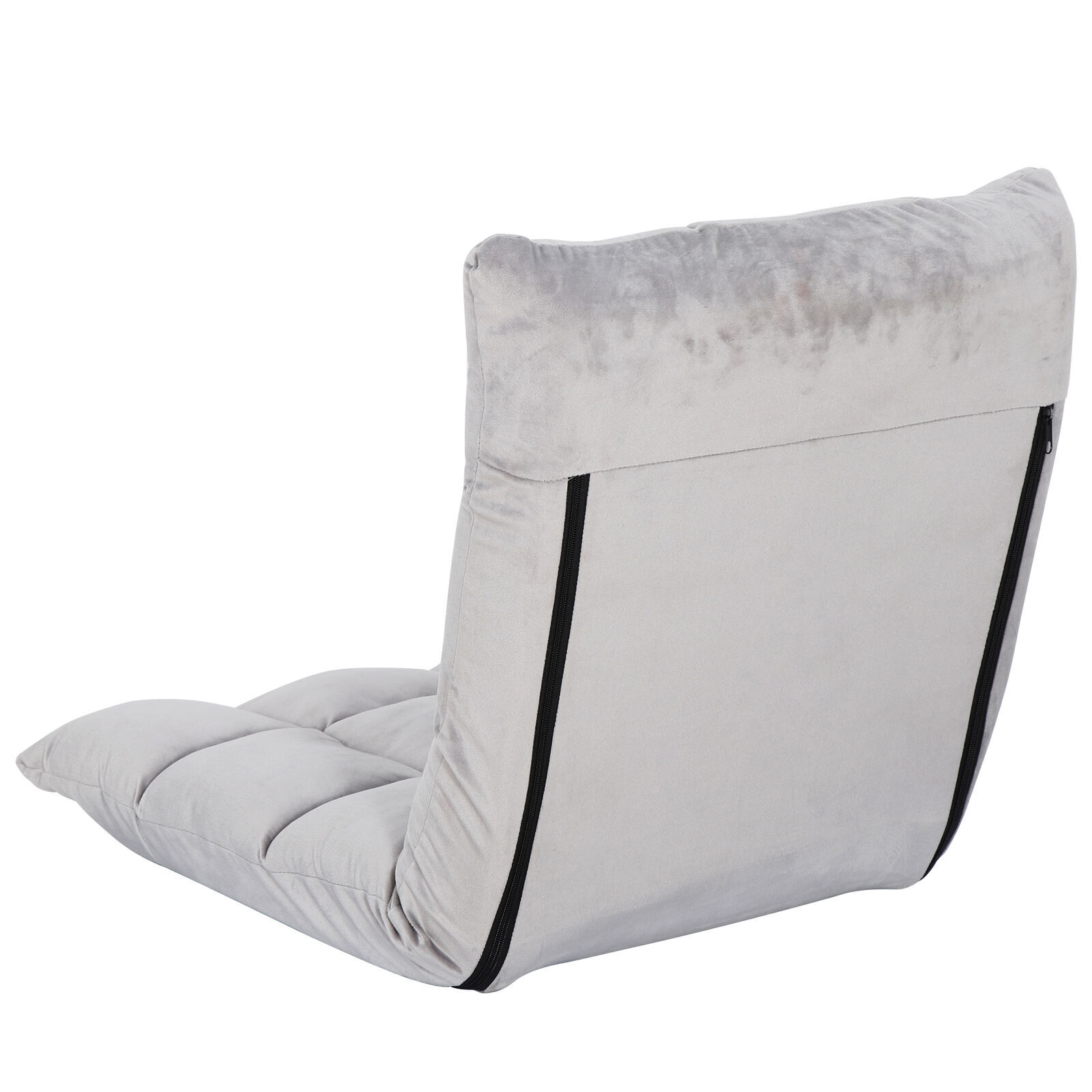Floor Chair Adjustable Lazy Floor Sofa Chair Folding Gaming Lounger Padding Seat