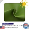 idee-home Outdoor Pillows with Inserts Included, Patio Outside Square Pillows Waterproof Set of 2, 18 x 18 inch Green