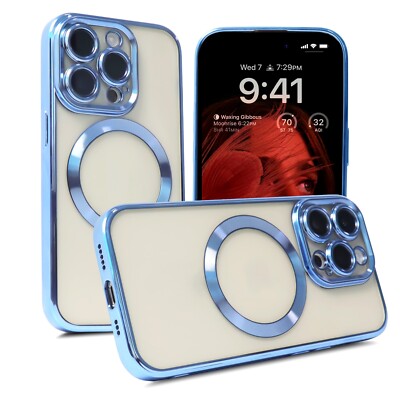 For iPhone 15 14 13 12 11 Pro Max XR XS MAX Clear Phone Case Shockproof Cover