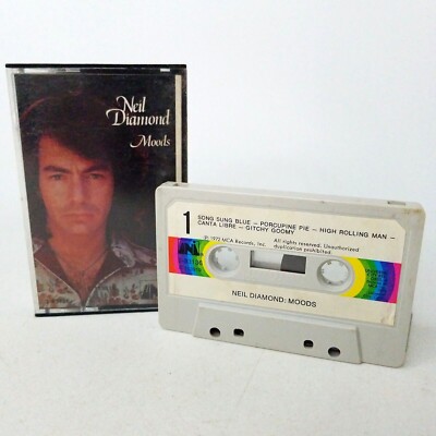 Neil Diamond - Moods (Cassette, 1972 MCA)