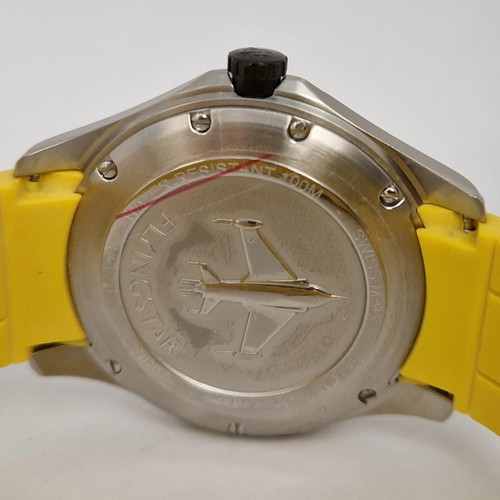 Pre-owned Paul Picot Army Time Flyingstar P9153.sg.3022.3601