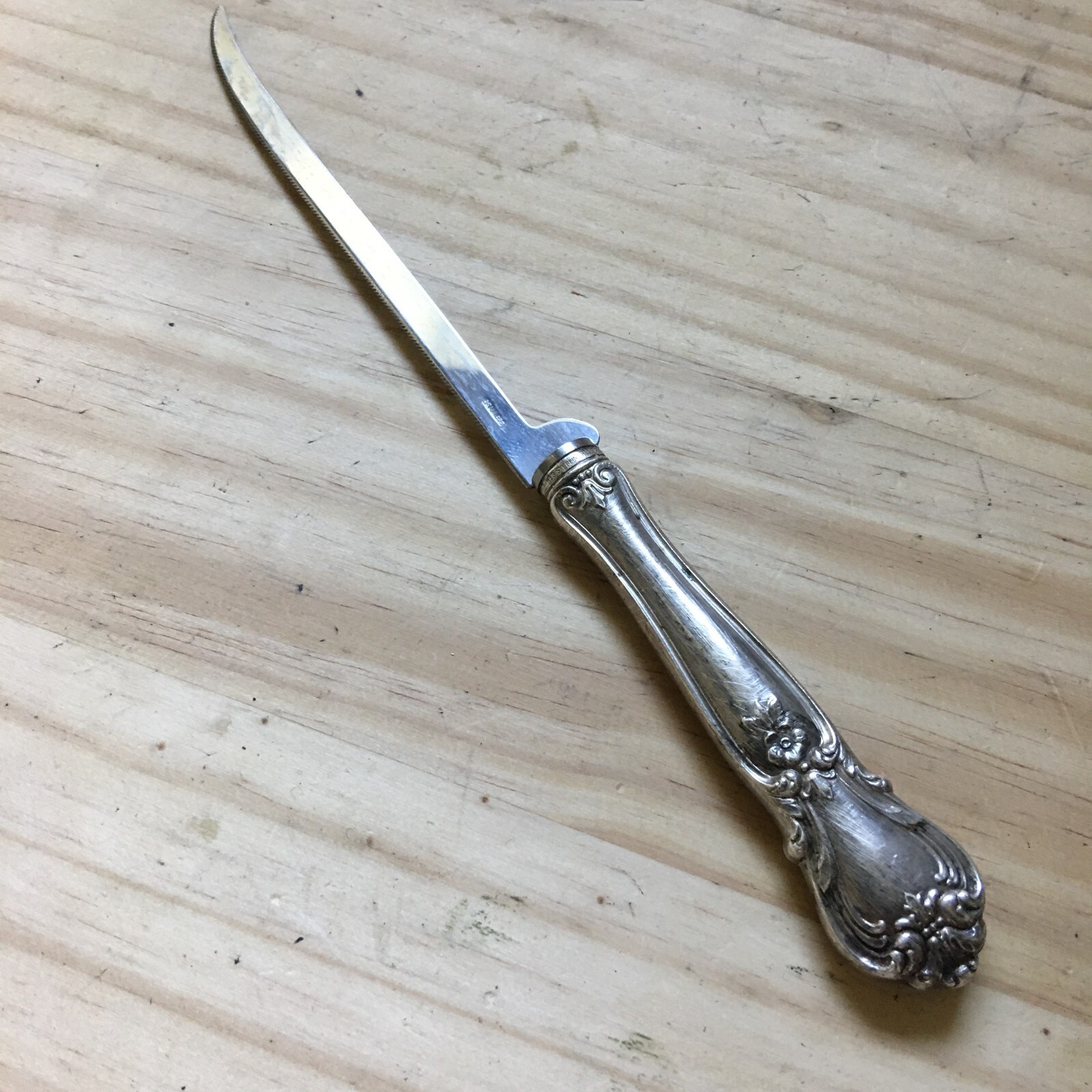 Vintage 1960s Sterling Silver Handle Stainless Kitchen 5