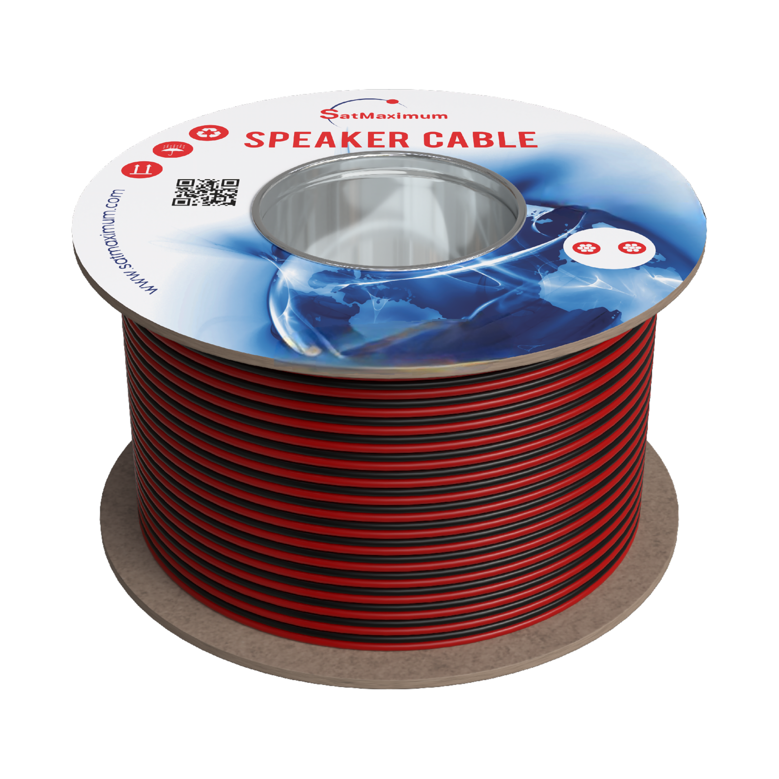 Speaker Cable Bulk In Wall CL3 Rated 12AWG 14AWG 16AWG 18AWG Audio Wire LOT