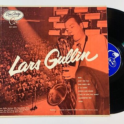 LARS GULLIN Self Titled OG 1955 EmArcy Mono Drummer DG Cool LARS GULLIN Self Titled OG 1955 EmArcy Mono Drummer DG Cool