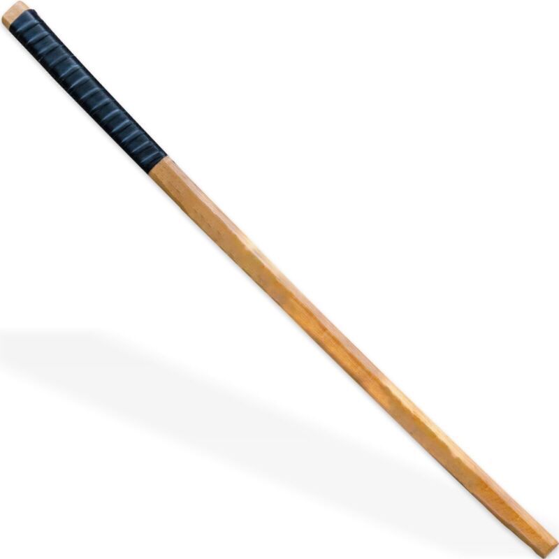 Handmade Functional Beech Wood Bokken Training Practice Play Wooden Katana Sword
